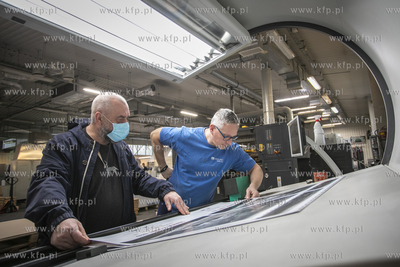 Drukarnia Misiuro. Druk kolekcjonerskiego kalendarza"Gdańsk...