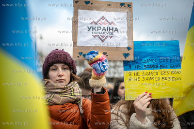 Sopot: Solidarnie z Ukrainą. Wiec poparcia dla narodu...