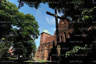 Kamien Pomorski. Romansko-gotycka konkatedra Sw. Jana...