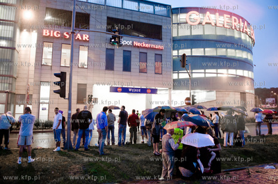 Gdansk Wrzeszcz. Ewakuacja Centrum Hadlowego Galeria...