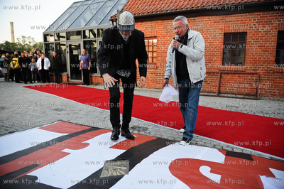 Gdansk. Dziedziniec Polskiej Filharmoni Baltyckiej....