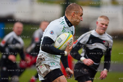 Stadion Gdanskiego Osrodka Kultury Fizycznej. Mecz...