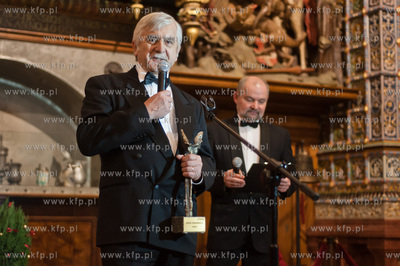 Gdansk. Dwor Artusa. Uroczystos rozdania nagrod Orlow...