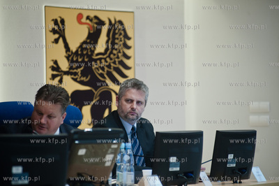 Gdansk. XXVII sesja Sejmiku Wojewodztwa Pomorskiego.
Nz...