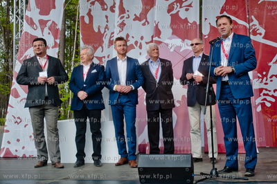 Gdansk. Matarnia. Kolej na PKM - Dzien Otwarty powstajacej...