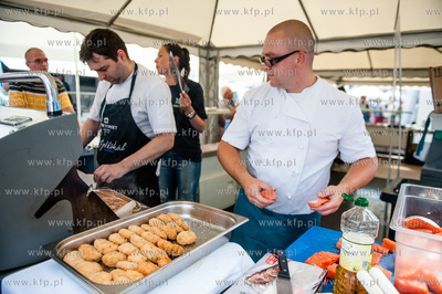 Gdansk. Targ Rybny. Jarmark Dominikanski. Norweski...