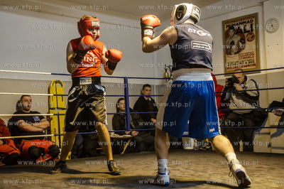 Klub bokserski Ring3city na terenie stoczni gdanskiej....