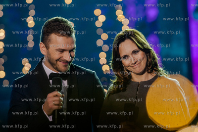 Gdansk. Centrum Sw. Jana. Koncert pt. Cała Polska...