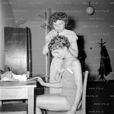 Wybory Miss Gdanska lub Wybrzeza. 1957
z0002113
Fot....