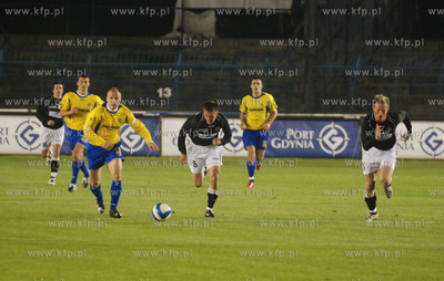 Gdynia. Mecz II ligi, Arka Gdynia - Polonia Warszawa,...