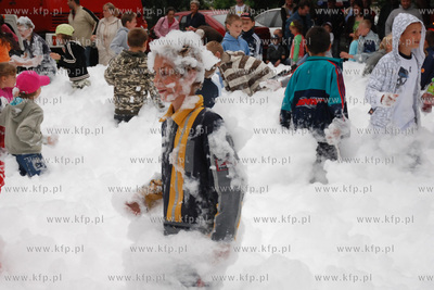 Rumia. Super atrakcje przygotowali dzieciom strazacy...