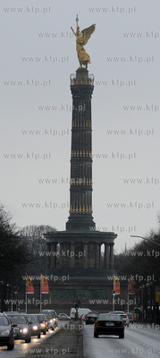 Berlin. Siegessaule Kolumna Zwyciestwa zaprojektowana...