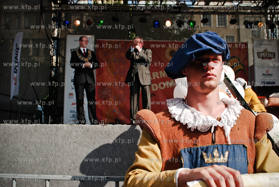 Uroczystosci zakonczenia Jarmarku sw Dominika w Gdansku....