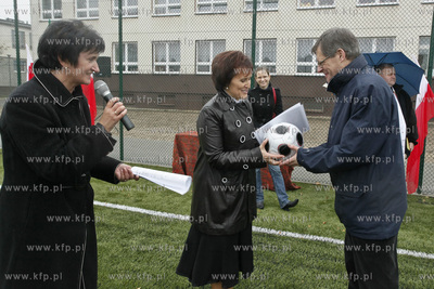 Pszczolki. Uroczyste otwarcie kompleksu boisk sportowych...