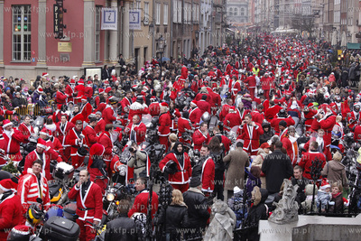 Ul. Dluga i Dlugi Targ w Gdansku. 6 edycja  "Mikolaje...