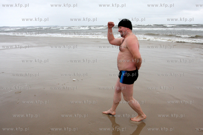 Swinoujscie. XVIII Final WOSP. Kilku morsow ze Swinoujscia...