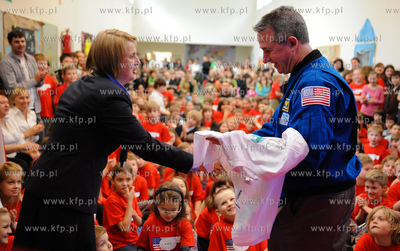 Gdynia. Amerykanska Szkola Podstawowa. Spotkanie z...