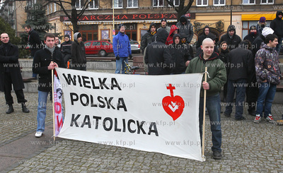 Szczecin - Manifestacja Różnorodności majaca na...