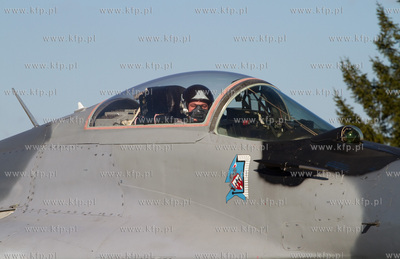 22 Baza Lotnictwa Taktycznego w Malborku.Trzy samoloty...