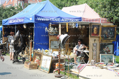 752 Jarmark św. Dominika w Gdańsku. Pchli Targ na...