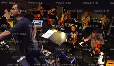 Proba medialna Chlopow w Teatrez Muzycznym w Gdyni....