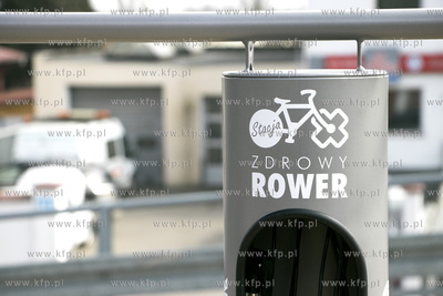 Stacja Zdrowy rower, samoobslugowy punkt serwisowy...