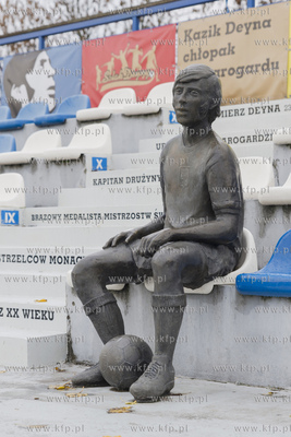 Starogard Gdański,Stadion Miejski im. Kazimierza Deyny.Nz....