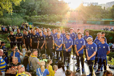 Prezentacja piłkarzy Arki Gdynia na Górce przy ul...