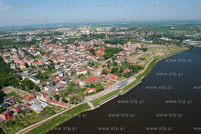 Tczew z lotu ptaka. 31.05.2009. fot. Kacper Kowalski...