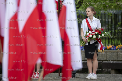 Uroczystości pod pomnikiem Martyrologii Polskich Mieszkańców...