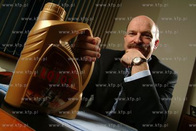 Pawel Olechnowicz - prezes Rafinerii Gdanskiej.21.02.2003fot....