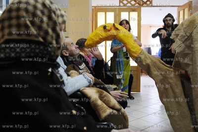 Jonkowo, k. Olsztyna, Dom Pomocy Społecznej. Uczestnicy...