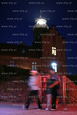 Ustka wieczorowa pora. Latarnia morska. 23.07.2004...