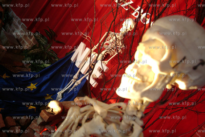 Kontrowersyjny Grob Panski w kosciele sw. Brygidy w...