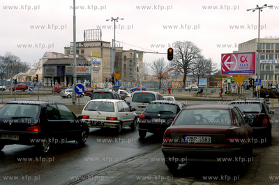 Gdansk Wrzeszcz. Skrzyzowanie al. Grunwaldzkiej i ul....