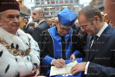 Uroczyste posiedzenie Senatu Uniwersytetu Gdanskiego...