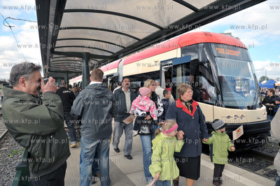 Festyn Komunikacyjny na petli tramwajowej w Gdansku...