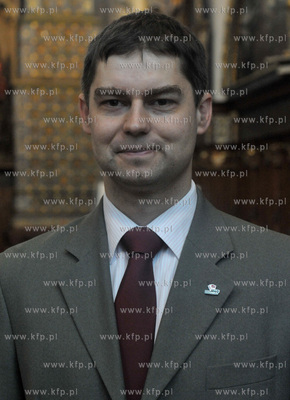 Gdansk, Dwor Artusa. Prezentacja przyszlych radnych...