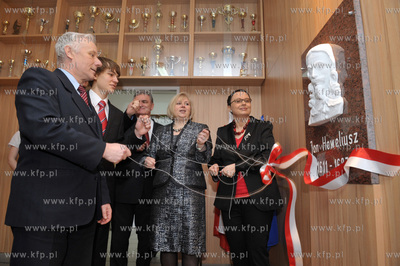 Uroczystosci zwiazane z nadaniem imienia Jana Heweliusza...