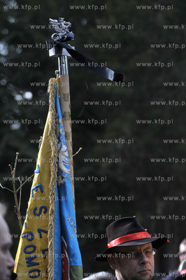 Pogrzeb profesora Jerzego Sampa na cmentarzu Lostowickim...