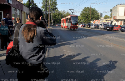 Gdansk Stogi. ul. Stryjewskiego. Inauguracyjny przejazd...