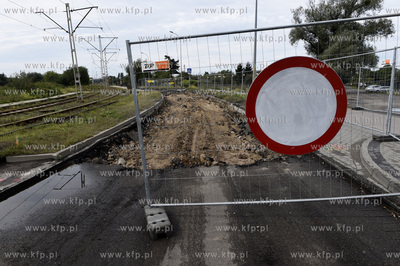 Gdańsk Stogi. Remont ul. Wosia Budzysza. 25.08.2018...