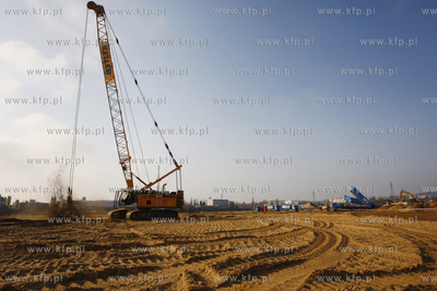 Gdansk Letnica. Budowa stadionu pilkarskiego.
15.04.2009
fot....