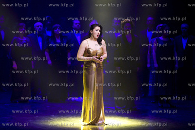 Włoska noc. Gala Sylwestrowo-noworoczna. Nz.  Aleksandra...