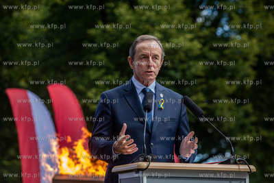Gdańsk. Pomnik Obrońców Poczty Polskiej. Obchody...