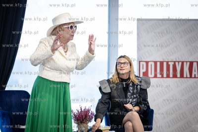 Sopot. Gościem Salonu Polityki była Emilia Krakowska.
09.09.2025
fot....