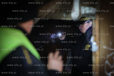 Zimowy patrol gdańskiej Straży Miejskiej polegający...