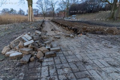 Rewitalizacja Opływu Motławy. 03.02.2023 fot. Paweł...