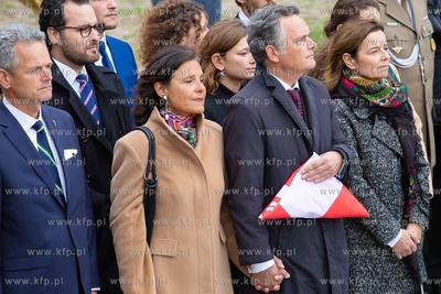 Gdynia, Cmentarz Marynarki Wojennej.  Uroczysty pogrzeb...