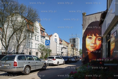 Gdańsk, Wrzeszcz, ul. Partyzantów.  Nz. Druga, poprawiona...